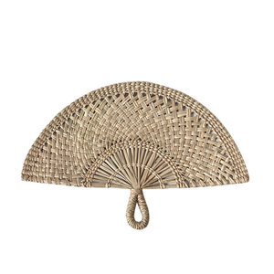 บ้านหญ้าทะเลสไตล์โมเดิร์นสไตล์โบฮีเมียนพัดลมติดผนังแผงประตูแบบชนบทศิลปะผนังหญ้าทะเลแบบแขวนเน้นผนัง - Product Image 5