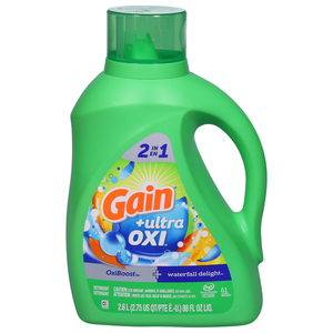 Détergent à lessive liquide Gain Original en gros avec 30%-50% d'ingrédients actifs (tailles disponibles de 6LD à 156LD) - Product Image 1