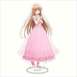 Figurines de personnages d'anime populaires, statues décoratives en acrylique mica, sculptures de style antique imitation, fabrication vietnamienne, 12+ pièces - Product Image 6
