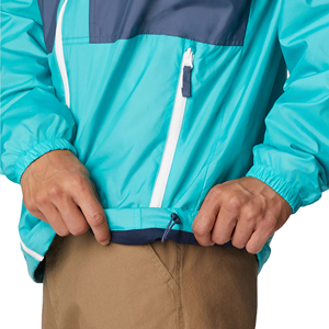 Veste coupe-vent pour homme à col montant et capuche, longue et fine, enduite, respirante, idéale pour l'hiver et le streetwear – Nouvelle collection très demandée - Product Image 6