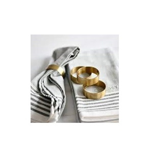 Soporte de anillo de servilleta de latón decorativo para mesa de restaurante en casa, servilletero, producto sólido más vendido - Product Image 6