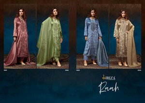 Nouvelle collection 2025 : Salwar Kameez de créateur pour femme, style pantalon, en velours lourd de luxe, idéal pour les fêtes d'hiver – Dernière mode Neeta Creation 142 Raah - Product Image 2