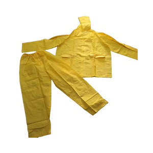 Combinaison de pluie respirante confortable Combinaison de pluie durable Impression de logo personnalisé Combinaison de pluie durable - Product Image 3