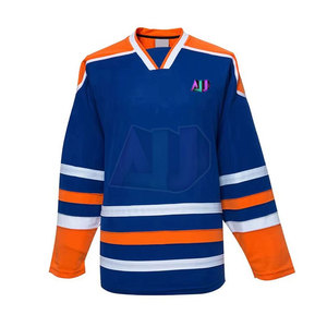 Uniformes de Hockey sobre Hielo Cómodos y Duraderos con MOQ Bajo, 100% Poliéster, Absorben la Humedad y Son Transpirables, Tallas y Colores Personalizados - Product Image 4