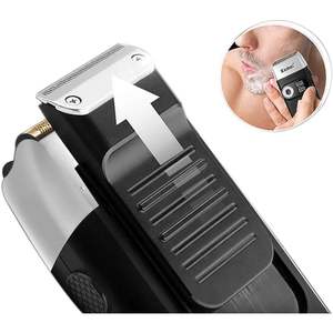 Afeitadora Eléctrica Recargable Inalámbrica para Hombre, Recortadora Rotativa Facial, Resistente al Agua IPX7, Idioma de Funcionamiento Alemán, Incluye Estuche - Product Image 3