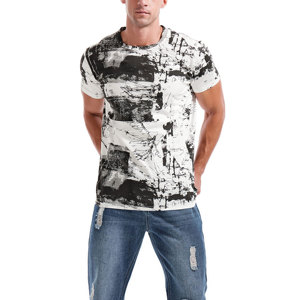 เสื้อยืดพิมพ์ลายผู้ชายปี 2026 คอกลม ผ้าฝ้าย 100% แห้งเร็ว ระบายอากาศได้ดี สกรีนโลโก้ได้ ไซส์ใหญ่ สตรีทแวร์ เสื้อยืดลายกราฟิก ฤดูร้อน สวมใส่สบาย - Product Image 2