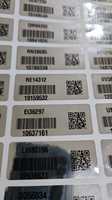 Étiquette Digiteltech P15, papier adhésif inviolable, étiquette VOID avec code QR, code-barres, autocollant holographique, numérotation variable unique