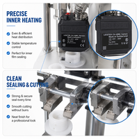 Machine de remplissage et de scellage de tubes, tubes en aluminium, plastique, PE, machine d'emballage automatique de dentifrice, personnalisable en usine