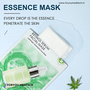 Logo personnalisé MOOYAM sérum masque facial collagène acide hyaluronique vitamine C sérum d'escargot blanchissant feuille hydratante masque facial - Product Image 3