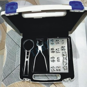 Juego de Abrazadera de Presa de Goma de Acero Inoxidable, Instrumento Dental Básico de Alta Calidad, Kit de Instrumentos Quirúrgicos - Product Image 5