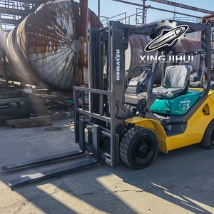 Chariot élévateur d'occasion Komatsu FD25-16, Japon, 2,5 tonnes, moteur Yanmar 4D94LE, machine d'occasion, alimenté au carburant, 2500 kg - Product Image 2