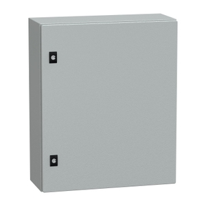 Per SCHNEIDER ELECTRIC NSYCRN65200P PanelSet CRN Armadietti per Elettronica e Strumentazione Porta Liscia H600xW500xD200 IP66 IK10 RAL7035 - Product Image 1
