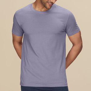 T-shirts personnalisés pour hommes 100% coton T-shirts unisexes de haute qualité avec logo personnalisé imprimé Coupe ajustée Tailles personnalisées pour t-shirts pour hommes - Product Image 1
