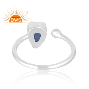 Anillo de piedras preciosas de tanzanita Natural de Plata de Ley 925 más vendido, joyería personalizada para mujer, regalo para ella - Product Image 2