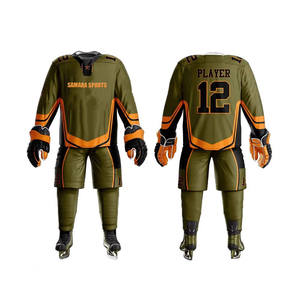 Meilleur design, maillots de hockey sublimés légers, service OEM, uniforme de hockey sur glace à prix raisonnable - Product Image 1