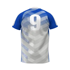 Camiseta de fútbol americano de poliéster de alta calidad al por mayor, diseño transpirable personalizado - Product Image 2
