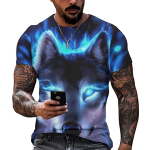 OEM ODM fabricante de ropa personalizada sublimación diseño personalizado impreso tallas grandes hombres peso ligero malla camisetas - Product Image 1
