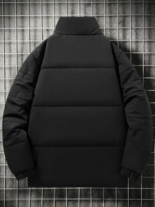 Veste en duvet à bulles d'hiver de haute qualité pour hommes veste en cuir légère régulière pour hommes vente à chaud - Product Image 5