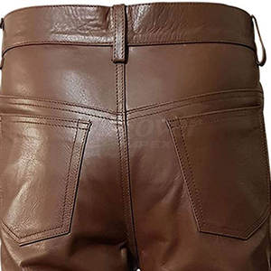 Pantalones de Cuero para Hombre a Precio de Mayoreo, Pantalones de Cuero para Hombre Recién Llegados, Pantalones de Cuero para Hombre Hechos a Medida en Venta - Product Image 5
