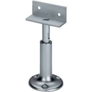 DENI Aluminum F1 Natural Color 60mm Wide Partition Wall Support 100-120mm Height Adjustable <b>Screens</b> & Room Dividers - Product Image 1