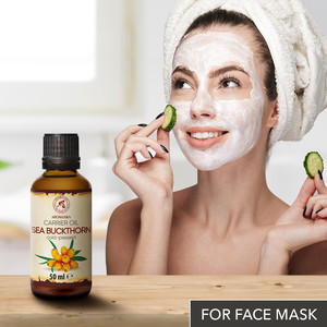Huile de base d'argousier Aromatika 50ml, pressée à froid, 100% pure et naturelle, pour les soins de la peau, anti-âge et les soins capillaires - Product Image 4
