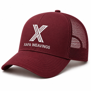 Gorra Trucker de Malla de 6 Paneles Personalizada con Logotipo de Hoja Bordado en 3D, Gorra de Béisbol Estructurada Unisex de Poliéster/Algodón Premium para las Cuatro Estaciones - Product Image 4