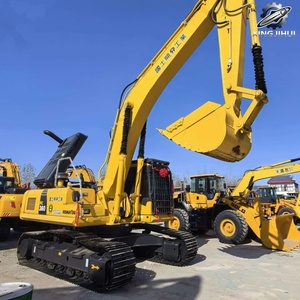 Excavatrice Komatsu PC360 d'occasion, 35 tonnes, godet de 1,6 m³, marque japonaise, originale, grande excavatrice sur chenilles, faible nombre d'heures, certifiée CE, d'occasion - Product Image 4