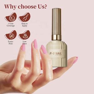 Vernis Gel Jelly Couleur Neutre R S Nail Logo Personnalisé Nude Rose Transparent Jelly pour <span class=keywords><strong>French</strong></span> <span class=keywords><strong>Manucure</strong></span> et Nail Art - Product Image 5