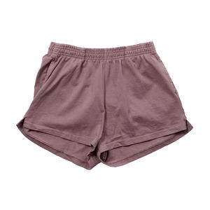 กางเกงขาสั้นลำลองสตรีแบบปกติทันสมัยผ้าสแปนเด็กซ์/ ผ้าคอตตอนแห้งเร็วเป็นมิตรกับสิ่งแวดล้อมสำหรับอากาศอบอุ่น - Product Image 1