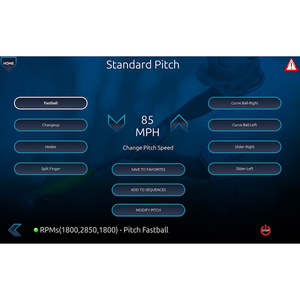 Sports Attack Elite EHack Softball Pitching Machine with <b>Touch</b> <b>Screen</b> Feature - Product Image 4