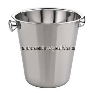 ถังน้ำแข็งสเตนเลสดีไซน์พรีเมี่ยมวินเทจใช้สำหรับงานปาร์ตี้รูปทรงและขนาดที่กำหนดเองได้ - Product Image 3