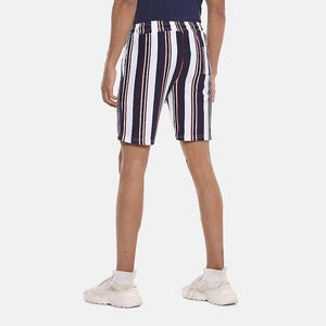 กางเกงขาสั้นลายทางสำหรับผู้ชายกางเกงขาสั้นลายทางดีไซน์แฟชั่นใหม่สำหรับฤดูร้อน - Product Image 6