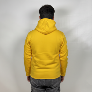 Nouveauté Sweat-shirt pour homme en polyester et coton, couleur unie tendance, logo brodé sur le devant, personnalisable, vente en gros, sweat-shirts basiques - Product Image 2