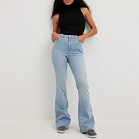 Nouveau jean droit vintage taille mi-haute pour femme, couleur foncée, style américain, vente directe usine 2025