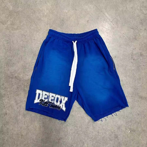 Vintage Streetwear <b>Shorts</b> For Men Custom Tackle Printing Retro <b>Womens</b> Plain Double Mesh Basketball <b>Shorts</b> - Product Image 2