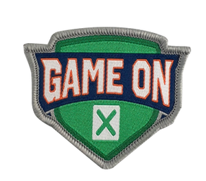 Fabricante de parches tejidos de hierro personalizados de alta calidad, venta al por mayor, insignias bordadas de chenilla de puntada de tamaño pequeño, tejido de poliéster - Product Image 3