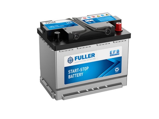 FULLER Lead Acid EFB Battery 6-QW-60 12V 60Ah EFB Start Stop Car Battery 24 Months Warranty