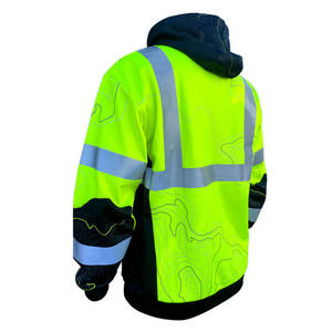 Sweats à capuche haute visibilité pour hommes de haute qualité à manches longues nouvelle mode légère anti-rides confortable sweats à capuche haute visibilité pour hommes avec des taux bon marché - Product Image 2