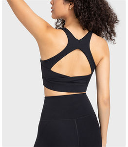 Ensemble de soutien-gorge pour femmes soutien-gorge de sport athlétique à soutien élevé pour femmes yoga de haute qualité avec caractéristique respirante simple élégant - Product Image 4