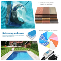 Piscine conteneurisée sur mesure avec fenêtre latérale en verre, piscine extérieure portable pour hôtel et complexe hôtelier