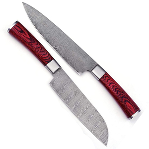 Ensemble de couteaux de chef professionnels personnalisés, ensemble de couteaux de chef en damas faits à la main, ensemble de couteaux de chef professionnels en acier inoxydable faits à la main - Product Image 6