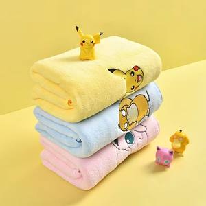 <span class=keywords><strong>Serviette</strong></span> en velours de corail, emballage indépendant, douce, forte, absorbante, <span class=keywords><strong>serviette</strong></span> pour le visage Pikachu, ne perd pas ses <span class=keywords><strong>cheveux</strong></span>, avantages - Product Image 5