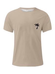 T-shirts graphiques pour hommes Chemise à manches courtes et col rond Tops amples décontractés Athletic Hawaiian Beach Summer Tee Shirts - Product Image 4