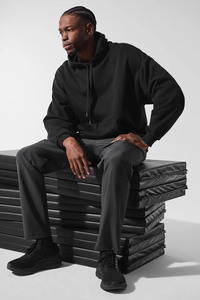 OEM Custom Active Sweat à capuche style unisexe surdimensionné en coton mélangé doux Sweats à capuche pour hommes Heavyweight Basics Nouveau design au prix d'usine - Product Image 5
