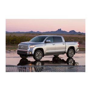 Parachoques trasero 4X4 de hierro y plástico de Color cromado más vendido de camión americano personalizado 2021 para Toyotaa Tundra 2014-2020 - Product Image 2
