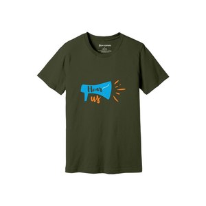 T-shirt en tissu 100% coton imprimé sur le thème de la gentillesse, grammage lourd (160-180 GSM), 12 couleurs disponibles, personnalisez votre propre design et placement - Product Image 2