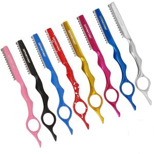 Professional Reusable Stainless Steel <b>Styling</b> Comb <b>Hair</b> Thinning and Texturing Razor Shaper <b>Hair</b> Extension <b>Tool</b> - Product Image 6