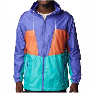 Chaqueta Impermeable Cortavientos, Chaqueta de Nieve, Chaqueta Cortavientos Impermeable para Hombre, Estilo Urbano con Cuello Alto Extragrande - Product Image 1