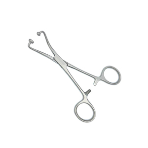 Pinces à serviettes de haute qualité, mâchoires à rotule de 4 pouces avec verrouillage à cliquet, acier allemand, pince à serviettes Backhaus pour la chirurgie - Product Image 3