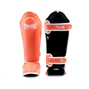 Espinilleras de Competición Hechas a Medida de Primera Calidad, Espinilleras con Estampado Twins, Entrenamiento Profesional de Muay Thai, Kick Boxing - Product Image 6